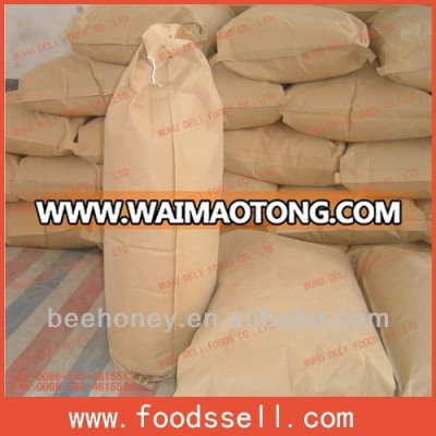 Bulk pure honey powder in bag